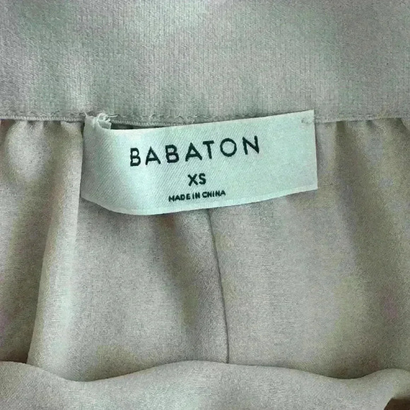 Aritzia Babaton Beige Pleated  Tennis skirt XS - Picture 4 of 5